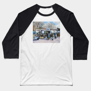 Coffee Break, Salisbury Market Baseball T-Shirt